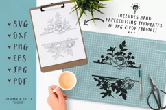 Floral No.6 Design - Cut File SVG EPS DXF PNG PDF JPG Product Image 5