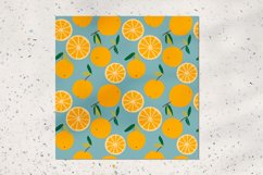 Trendy oranges seamless pattern Product Image 2