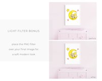 Girl&#039;s Room Nursery A4 White Frame Digital Pink Mockup/M202 Product Image 4