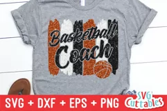 Basketball SVG | Basketball Coach SVG | Shirt Design Product Image 1