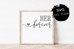 Set of 2 Svg, His Always Her Forever, Forever Be My Always Product Image 4