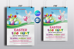 Easter Party Flyer Template | Canva, MS Word, Photoshop Product Image 1