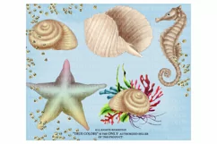 Mermaid ClipArt Afro American Mermaid Clip Art Product Image 5