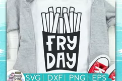 Fry Day SVG DXF PNG EPS Cutting Files Product Image 1