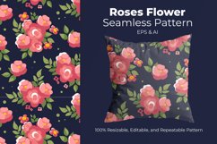 Roses Flower Vol2 - Seamless Pattern Product Image 1