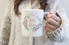 Woman holding a mug, winter jumper Product Image 3