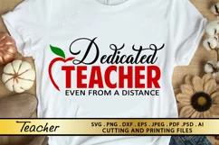 Teacher SVG PNG EPS DXF Files for Cutting and Printing Product Image 1