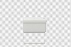 Isometric Arm Chair 3D isolated render Product Image 1