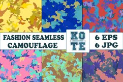 6 Seamless Fashion Camouflage Product Image 1