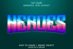 4 Text Effects editable words and fonts can be replaced Product Image 5