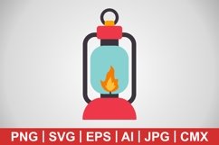 Vector Lantern Icon Product Image 2