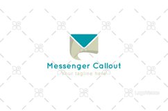 Messenger Callout - Messaging App Stock Logo Template Product Image 1