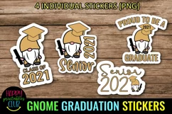 Gnome Graduation 2021 Stickers- Graduation 2021 Gnomes Product Image 1