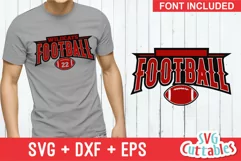 Football SVG | Football Template 0036 | Shirt Design Product Image 1