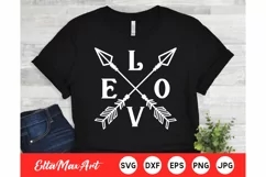 Love SVG, Valentine SVG, Valentine's SVG Cut Files, Product Image 1