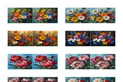 100 Mega Bundle 3D Flower Mug Wrap Designs PNG, Spring PNG Product Image 17