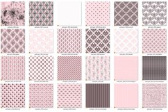 Pink Paris Digital Paper Product Image 2