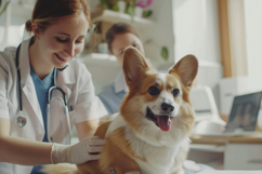 Dog Doctor Background Wallpaper Product Image 1
