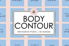 Body Contouring Blue Instagram Posts Product Image 1