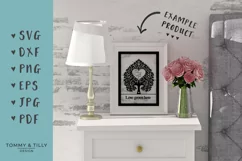 Blank Wedding Tree - SVG EPS DXF PNG PDF JPG Cutting File Product Image 3