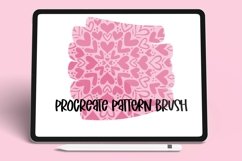 Patterned Hearts Brush - Procreate Brush Product Image 1