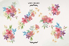 Adele Floral Watercolors Flowers Arrangements 7 Bouquets Product Image 3