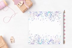 Holographic Confetti Borders Product Image 10