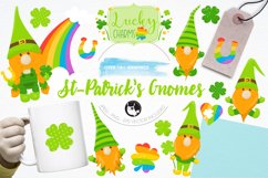 St-Patrick Gnomes graphics and illustrations Product Image 1