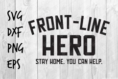 Frontline Hero SVG design Product Image 1