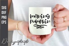 Morning Pumpkin SVG Product Image 2
