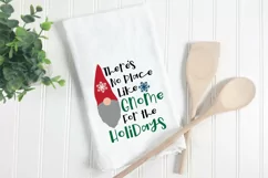 There's No Place Like Gnome for the Holidays SVG Cut File Product Image 2