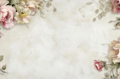 Floral Border Background Wallpaper Product Image 1