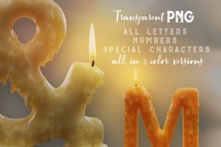 Candle Light 3D Lettering Product Image 4