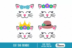 Cat SVG, Cat Svg File, Cat Graphics, Cat Clip Art, Cat Print Product Image 1