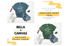 Heather Bella Canvas Mockup Bundle 3001 T-Shirt Bundle Product Image 2