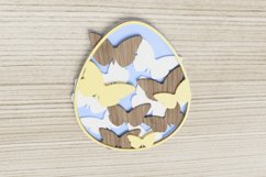 Easter laser cut file - Butterfly Egg Product Image 7