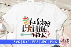Holiday baking crew - Christmas SVG EPS DXF PNG Product Image 1