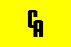 CA logo design. CA Product Image 1