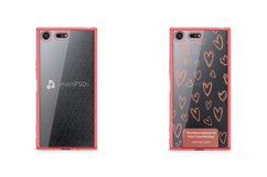 Sony Xperia XZ Premium TPU Electroplated Case Design Mock-up Product Image 1