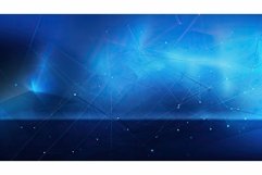 shapes blue lined background Product Image 1