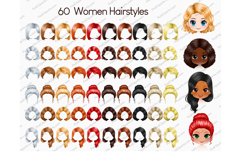 Bundle Chibi Family Clipart PNG, Custom Family Portrait Product Image 6