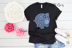 Pig, Chinese new year SVG / DXF / EPS / PNG files Product Image 2