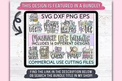 If It's Not In My Planner SVG DXF PNG EPS Cutting Files Product Image 3