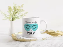 Mama Needs a Nap PNG | Mother Print | Funny Sublimation Product Image 3