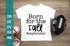 Born for the Fall September October November SVG Product Image 2