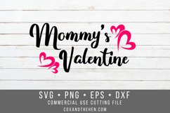 Mommy&#039;s Valentine SVG - Valentines Day Svg Product Image 1