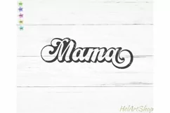 Mama SVG, Mother's Day SVG, Retro SVG Product Image 2