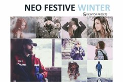Neo Festive Winter Desktop Lightroom Presets Product Image 1