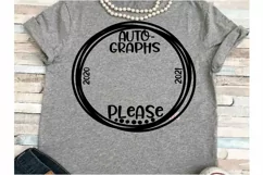 Autograph svg shirt last day of school signatures friends Product Image 2
