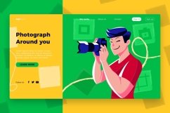 Photographer - Banner &amp; Landing Page Product Image 1